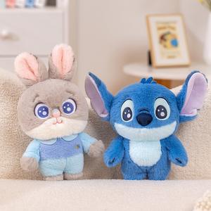Peluche Winnie l'ourson Stitch authentique, super douce, en coton PP, ours à trois yeux, cadeau pour enfants de 4 à 6 ans - Product Image 3