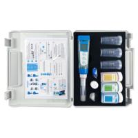 pH-mètre 7-en-1 PH60S-Z avec calibration automatique 1-3 points -2~16pH, kit testeur de pH portable avec application mobile pour aliments, solides et liquides visqueux