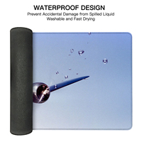 Tapis de souris personnalisé 30x80cm impression avion rétro Aviation grand tapis de bureau avec sublimation étendue cadeau de bureau