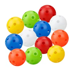 थोक गोल्फ बॉल्स खोखले सस्ते कस्टम प्रैक्टिस रंगीन प्रिंटिंग लोगो सर्वोत्तम मूल्य के साथ निजीकृत टिकाऊ गोल्फ बॉल