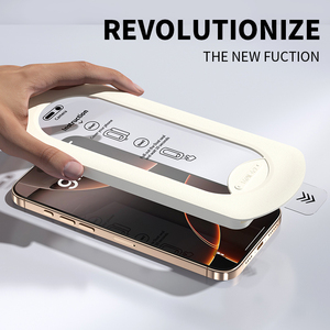 Miếng dán màn hình chống xước 9H HD, công nghệ độc quyền, dụng cụ dán dễ sử dụng dành cho iPhone 12/13/14/15/16 Pro Max - Product Image 2