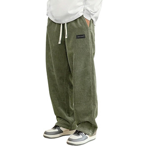 <span class=keywords><strong>Pantaloni</strong></span> Casual da Uomo <span class=keywords><strong>in</strong></span> Corduroy Nuovi per Primavera e Autunno, Stile High Street, Marca di Moda, Gamba Dritta Retrò, di Tendenza - Product Image 3
