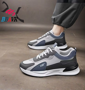 Zapatos Deportivos Negros Estilo Walking 2025, Zapatos para Correr y Skateboarding, Tres Colores, Zapatos de Cuero para Hombre - Product Image 5