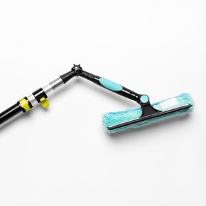 Xinxing HRCD-002 2-in-1 Aluminium Teleskop-Fensterreinigungswerkzeug Abzieher Mikrofaserbürste Biegbarer Kopf Verstellbar - Product Image 5