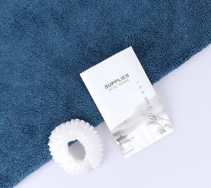 पर्यावरण के अनुकूल डिस्पोजेबल लक्जरी 3-5 स्टार होटल गेस्टरूम सुविधाओं किट चीनी स्याही-वॉश डिजाइन शैम्पू टूथब्रश अनुकूलित - Product Image 3