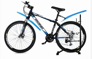 2 en 1, supports de stationnement pour vélos de montagne, supports de <span class=keywords><strong>sol</strong></span>, support de réparation pour vélo, cyclisme, présentoir - Product Image 6