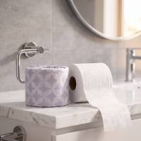 Rouleau de papier toilette doux personnalisé gaufré - Matériau en pâte recyclée - Fabricant économique