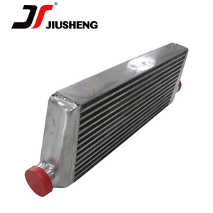 Radiateur en aluminium neuf pour voiture universelle, refroidisseur intermédiaire, <span class=keywords><strong>turbo</strong></span> personnalisé JSY OEM/ODM, conforme à la norme ISO9001 - Product Image 1