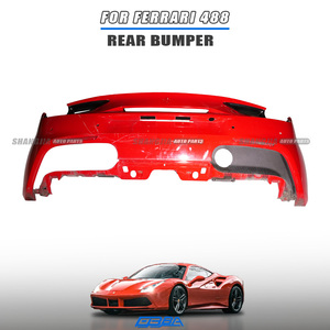 Parachoques Trasero de Material Original Usado para Ferrari 488 GTB Spider Pista 86637810, Piezas de Carrocería - Product Image 2