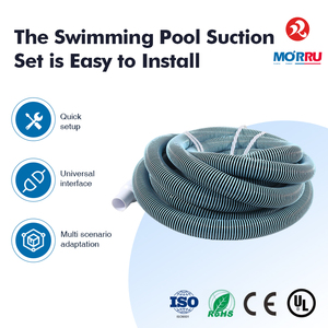 <span class=keywords><strong>Manguera</strong></span> de Vacío para <span class=keywords><strong>Piscina</strong></span> de EVA Enrollada en Espiral de 38 mm, Resistente a la Corrosión y al Envejecimiento, Flujo de Agua Eficiente, para Piscinas Residenciales y Comerciales - Product Image 1