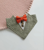 Qiqu – fournitures pour animaux de compagnie, accessoires pour chiens de styliste, ropa para mascotas, collier à nœud papillon, costume de smoking personnalisé