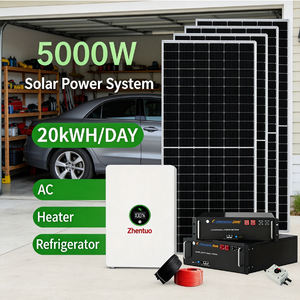 Kit d'énergie solaire hors réseau pour la <span class=keywords><strong>maison</strong></span> avec contrôleur MPPT, batterie lithium-ion, onduleur à onde sinusoïdale pure - 3000W à 20Kw, ensemble complet - Product Image 1