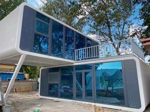 Casa Modular Tipo Cápsula Moderna de 20 pies, Modelo Apple Cabin 2026, para Hotel, Villa o Apartamento - Product Image 3