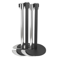 Barrière de contrôle de foule rétractable de haute qualité, nouveau design, 2m 5m, poteau de file d'attente