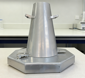 Ensemble de test de cône d'affaissement du béton, analyseur d'opérabilité standard pour le contrôle qualité en génie civil - Product Image 1