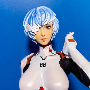 48CM PPS surdimensionné 1/4 Rei <span class=keywords><strong>Ayanami</strong></span> PVC figurine CS EVA Anime GK modèle ornement cadeau Style modèle jouet - Product Image 5