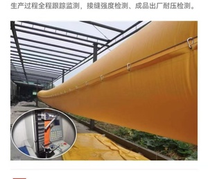 Tuyau de ventilation télescopique en PVC pour élevage, tunnel, navire, conduit d'échappement, résistant aux hautes températures, usage industriel - Product Image 5
