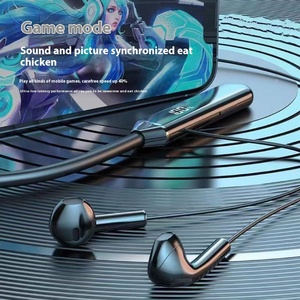 Siêu dài tuổi thọ pin Cổ Gắn trong tai thể thao Tai nghe cho <span class=keywords><strong>Bluetooth</strong></span> hiển thị kỹ thuật số tai nghe phổ quát cho điện thoại di động JL - Product Image 2