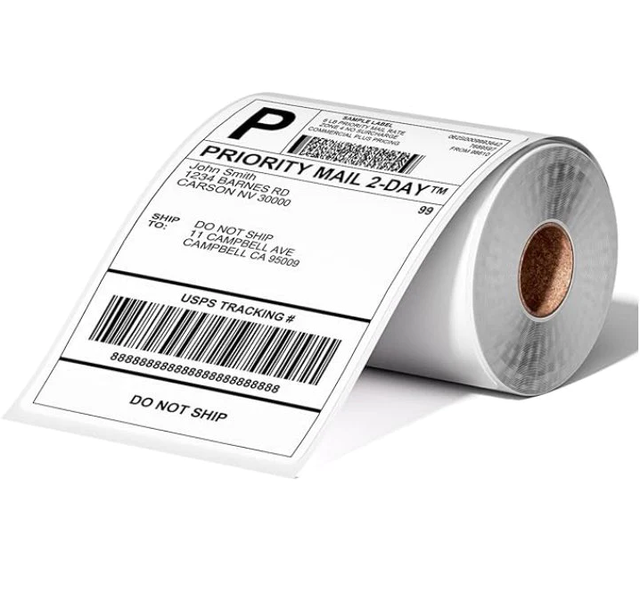 Phomemo Factory Direct Supply with Low Price Blank 4x6 Thermal Paper Label Thermal Labels for Zebra/brother Printer
