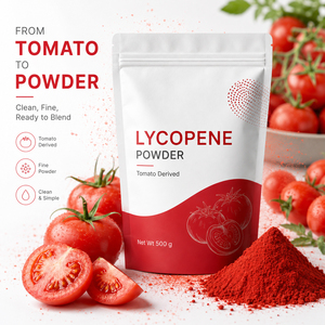 Licopeno Certificado HALAL de Primera Calidad a Precio de Fábrica, Antioxidante, Alto en Proteínas, Sin Gluten, Bajo en Grasas, Suplemento Natural en Polvo Instantáneo - Product Image 5