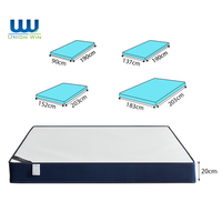 Union Win-Ensemble de chambre à coucher avec aspirateur simple, matelas à ressorts en mousse compressée de qualité naturelle