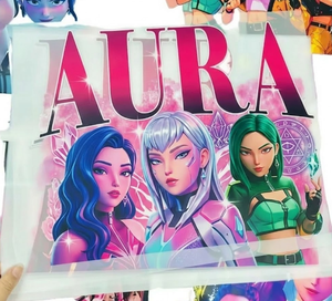 Offres Spéciales Nouveau Design Transfert Thermique pour Autocollant AETERNA Matériau PET Doux au Toucher Prêt à Presser pour Vêtements - Product Image 2