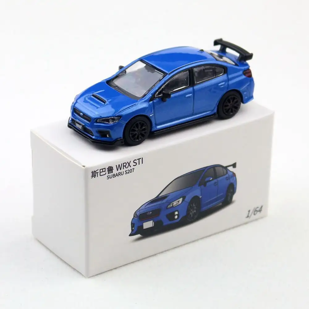 Jkm 1:64 Subaru โมเดลรถของเล่นแบบหล่อจากอัลลอยด์จำลองแบบคลาสสิกรถ S207สำหรับเป็นของขวัญเด็ก