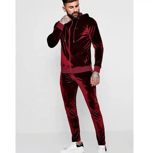 Conjunto de Chándal de Invierno Personalizado de Dos Piezas, Chándal de Cuero Personalizado para Hombre con Logotipo Bordado, Alta Calidad - Product Image 5