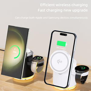 <span class=keywords><strong>Cargador</strong></span> inalámbrico multifunción 4 en 1 Carga plegable magnética para <span class=keywords><strong>iPhone</strong></span> para Samsung para <span class=keywords><strong>AirPods</strong></span> para <span class=keywords><strong>Apple</strong></span> <span class=keywords><strong>Watch</strong></span> Integrado - Product Image 6