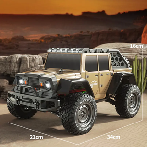 SCY-16104 2.4ghz rc צעצועים מכוניות בקנה מידה 4wd 38 + קילומטר/שעה מירוץ מחוץ לכביש רכב רוק חשמלי סורק שליטה מרחוק צעצועים מתנות - Product Image 5