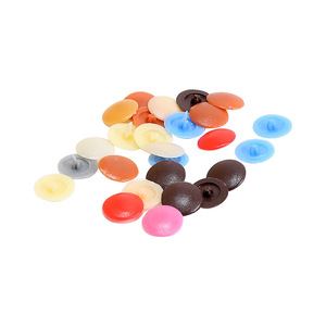 Bouchon à vis en plastique à tête plate Phillips, bouchon de couvercle autoperceur pour accessoires de quincaillerie de meubles, matériau PP coloré - Product Image 3