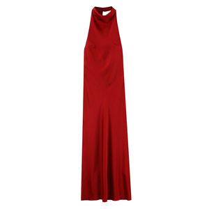TAOP&ZA Otoño Invierno 2025 Nuevo <span class=keywords><strong>Vestido</strong></span> <span class=keywords><strong>Largo</strong></span> Sexy <span class=keywords><strong>con</strong></span> Espalda Descubierta y Cuello Halter Estilo Europeo y Americano 9899332 - Product Image 2