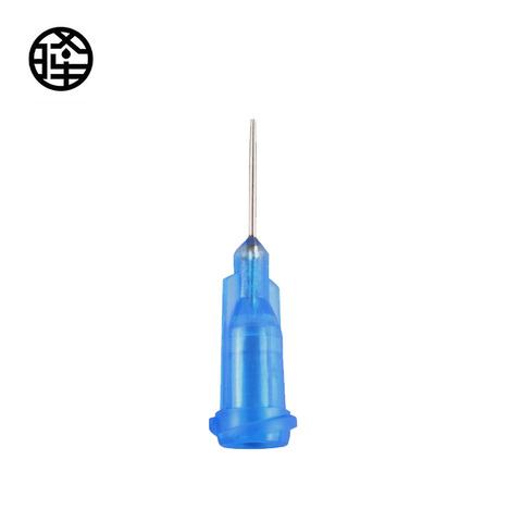 Plastic-Steel Screw-Cap Chamfered Needle Tip 3C Electronics Factory Dispensing Plastic Base