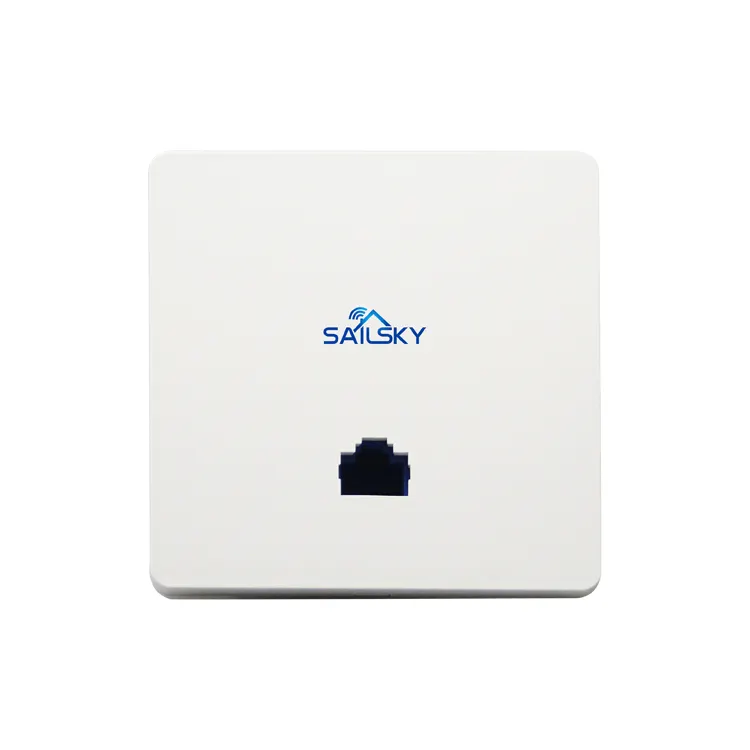 Sailsky BL535RQ Dual Band 750Mbps 11AC 48V Power Over Ethernet אלחוטי AP בקיר WiFi רשת נקודת גישה