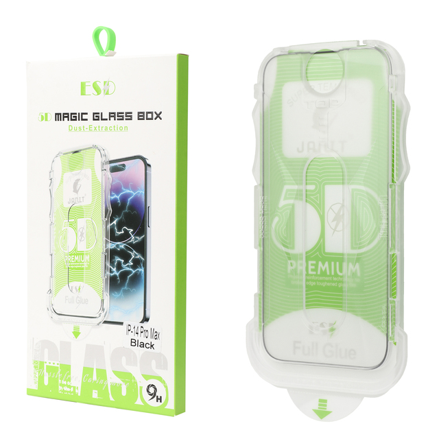 0.44MM HD Transparent Tempered Glass Film Screen Protector Install Kit Tool Screen Guard Installer Vidrio Templado Para Celular