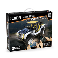 Cada-Blocs de construction C51045 pour enfant, jouet électronique à vapeur, application RC, pour l'escalade