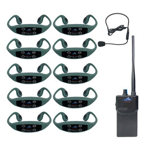 Sport acquatici <span class=keywords><strong>nuoto</strong></span> allenamento conduzione ossea H904 auricolare Wireless trasmettitore FM Walkie Talkie auricolari naso Clip auricolari set auricolari - Product Image 4