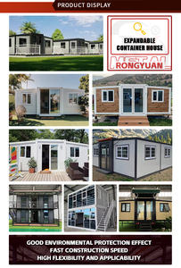 Casa Contenedor Modular Prefabricada de Acero de 40 pies, Desmontable, <span class=keywords><strong>Edificio</strong></span> de Apartamentos Conveniente - Product Image 6