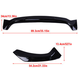Parti Modificate per Auto Spoiler Anteriore Kit Splitter Accessorio Automobilistico per BMW Serie 1 <span class=keywords><strong>F20</strong></span> F21 M-Pack 118i <span class=keywords><strong>120i</strong></span> - Product Image 6