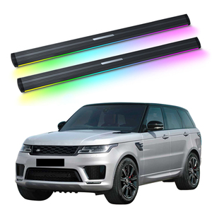 Estribo Lateral Eléctrico Automático con Luz LED de Neón para <span class=keywords><strong>Land</strong></span> <span class=keywords><strong>Rover</strong></span> Range <span class=keywords><strong>Rover</strong></span> VOGUE SPORT 2017-2022 2014-2016 - Product Image 1