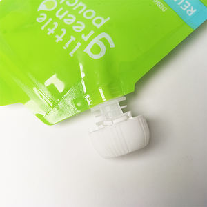 Bolsa de embalaje de boquilla de comida de bebé reutilizable con forma personalizada bolsas de plástico PET/BOPP de grado alimenticio para <span class=keywords><strong>suplemento</strong></span> de leche de pecho comida para mascotas - Product Image 3