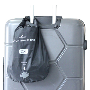 หมอนรองขาสำหรับเดินทางและเครื่องบินหมอนรองขาแบบพองได้พร้อมกระเป๋าเก็บของแบบยืดหยุ่นสำหรับเดินทาง - Product Image 5