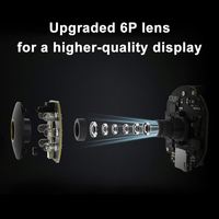   Caméra intelligente 2.5K 1296P HD 360° Angle intérieur Surveillance de bébé Sécurité WIFI Webcam vidéo Caméra IP pour Mi Home