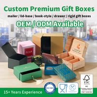 Boîte d'expédition ondulée pliable en forme d'avion, coffret cosmétique Joyeux Noël, impression personnalisée, emballage cadeau durable pour les fêtes
