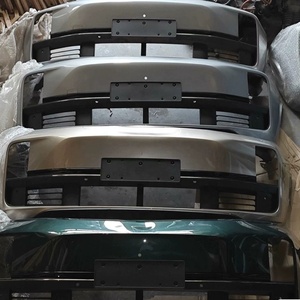 Ensemble de pare-chocs avant en stock avec phare, calandre et renfort de radiateur en plastique, ajustement universel pour pièces automobiles - Product Image 3