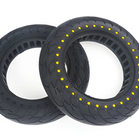 Pneus pleins anti-crevaison Nedong 10x2.125, 10 pouces, résistants à l'usure, non pneumatiques, pour remplacement de trottinettes électriques et à pousser