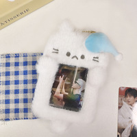 Nouvelle Pochette pour Écouteurs en Peluche Pingouin Énergie Positive, Mini Étui pour Écouteurs Bluetooth, Mignon Porte-clés en Peluche, Pendentif de Sac