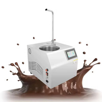 Machine à tempérer le chocolat automatique avec table vibrante, machine à fabriquer du chocolat de 8 kg pour café