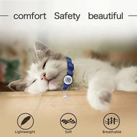 Meistverkauftes Nylon QR-Code Verstellbares Haustier-Halsband mit Glocke ID-Tags Anti-Verlust-Tracking für Kleine Hunde & Katzen