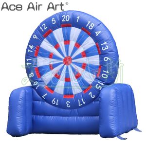 Cible gonflable bleue <span class=keywords><strong>de</strong></span> tir à l'arc avec des <span class=keywords><strong>jeux</strong></span> gonflables <span class=keywords><strong>de</strong></span> famille extérieurs <span class=keywords><strong>de</strong></span> base - Product Image 2